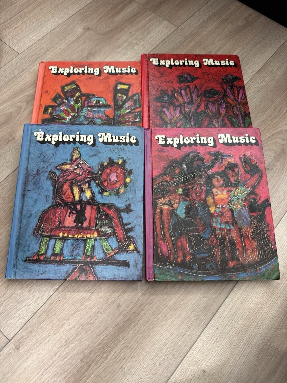 Exploring Music Holt Reinhart and Winston 4 Book Set Hardcover